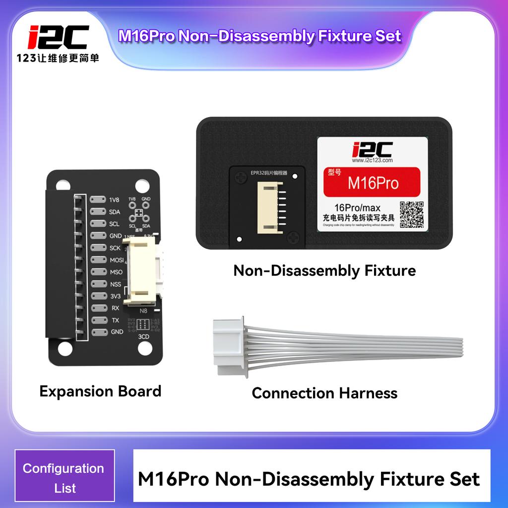 I2C EPR32 Charging Baseband Chip Programmer Read&Write of Chip Data for IPhone 5-17 PM IPad Macbook Android Boot Analysis Tools