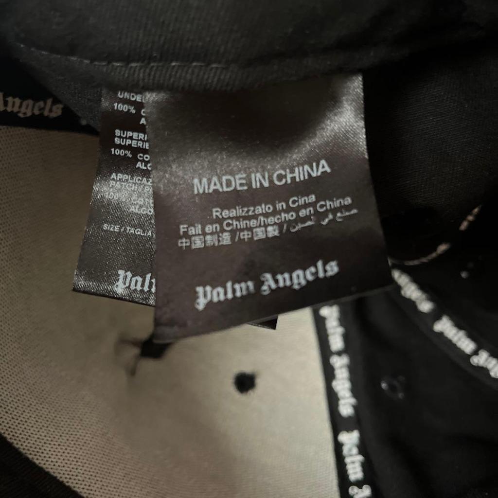 Used PalmAngels Palm Angels Cap Black Nico-chan