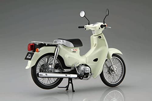 Fujimi Model 1/12 NEXT Serisi No. 9 Honda Super Cub 110 (Klasik Beyaz) 12NX-9
