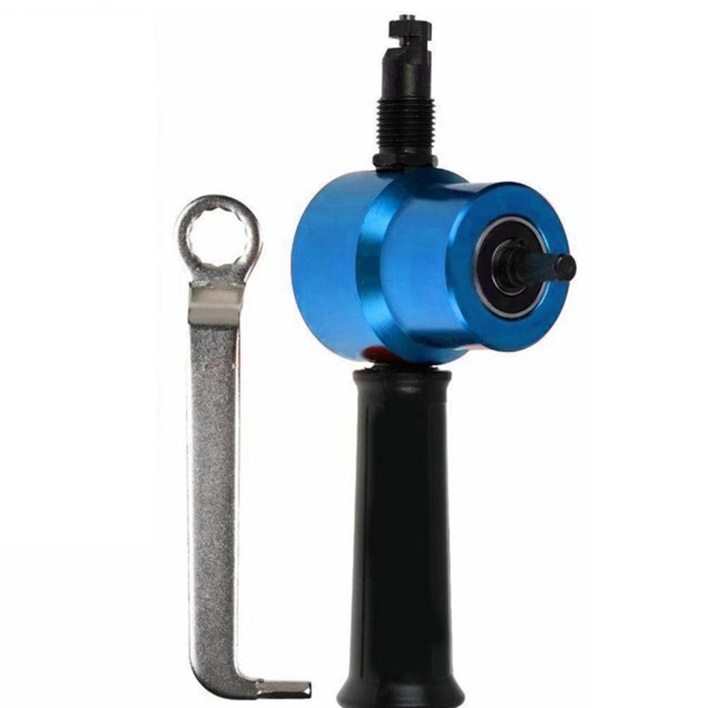 360 Degree Rotary Double Head Nibbler Double Headed Plate Punch Cutter DIY Projects