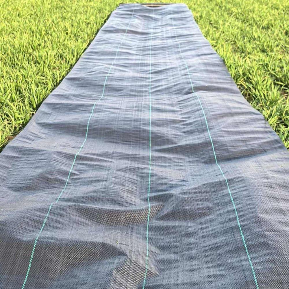 Multi-size Weed Blocking Cloth Black Weed Barrier Fabric Practical Weed Control Mat Gardening Tool