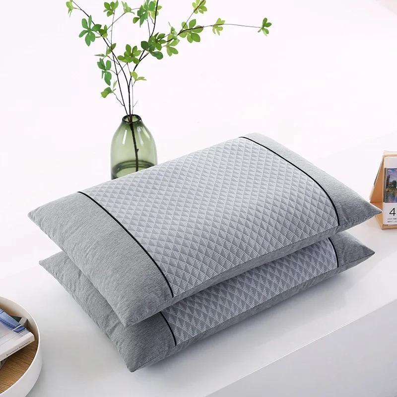 

2025 new 7D small triangle massage - cold Doudou summer cool pillow 35 * 55cm summer cool pillow pillow core pillowcase 35x55cm 1pcs темно-сірий