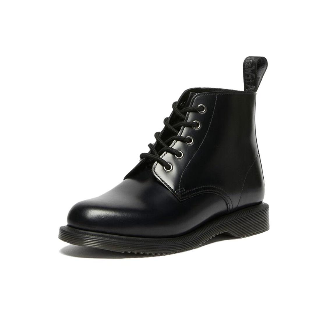 Joom Dr. Martens Men's Black Leather Comfortable Commuting Boots Unisex Boots 32219001 Cm
