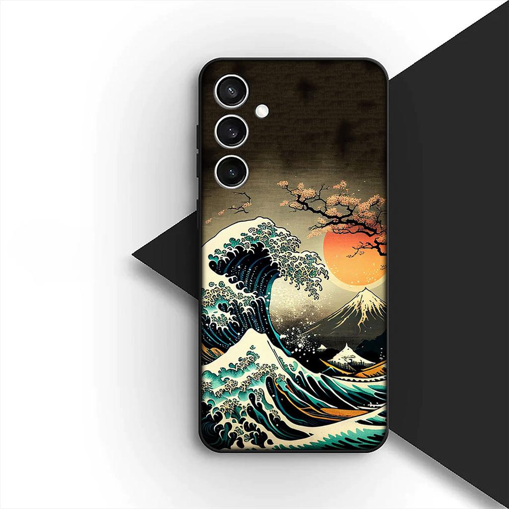 Casing for Apple iPhone 17 Pro XS Max Air 6 7 8 Plus 5 + SE 2022 SE2 16E Phone Cover Protective Case The Great Wave of Kanagawa
