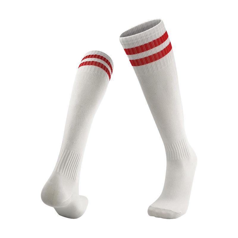 Professional Two-Bar Football Socks - Men's & Children's Over-the-Knee High-Performance Sports Socks
