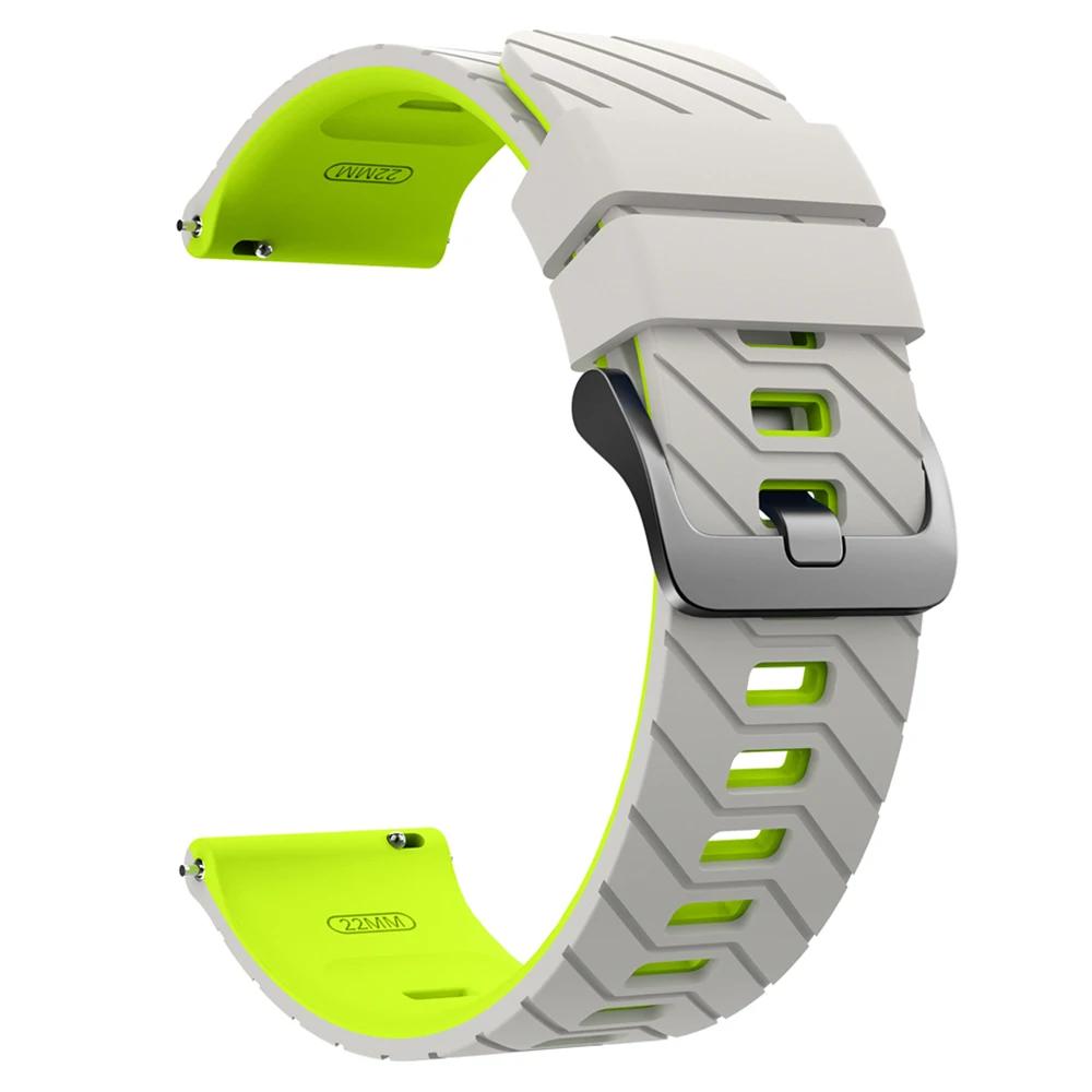 Cinturino da polso in silicone da 22 mm per HUAWEI WATCH 5 4pro/GT6 5 Pro/GT 5 6 4 3 46mm Runner Ultimate Braccialetto Accessori Cinturino per Orologio Sportivo
