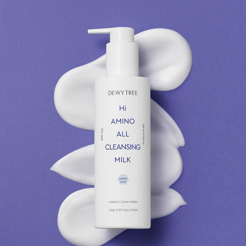 Dewytree Hi Amino All Cleansing Milk 200ml Hydrating Gentle Makeup Remover