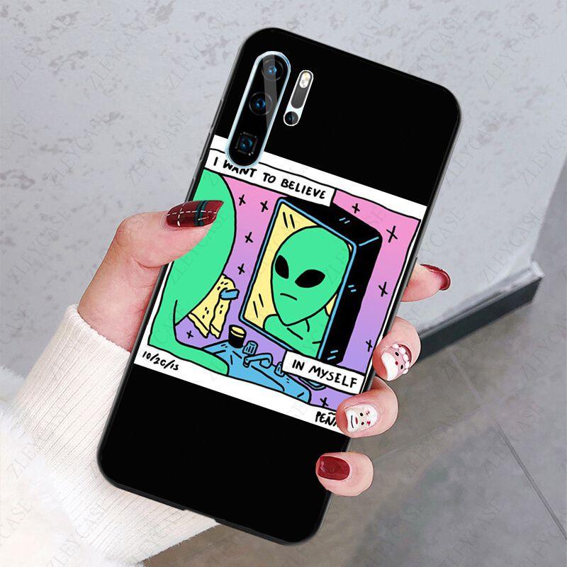Mimozemský vesmír Kryt na telefon Skořepina Pro huawei p30lite p30pro p20lite p40lite p10plus psmart mate20lite p40pro Mobilní pouzdra