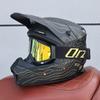 ORZ-903-Unisex All Weather Motocross Helmet with Goggles, Reinforced ABS DOT Standard Ventilated Off Road Safety Helmet