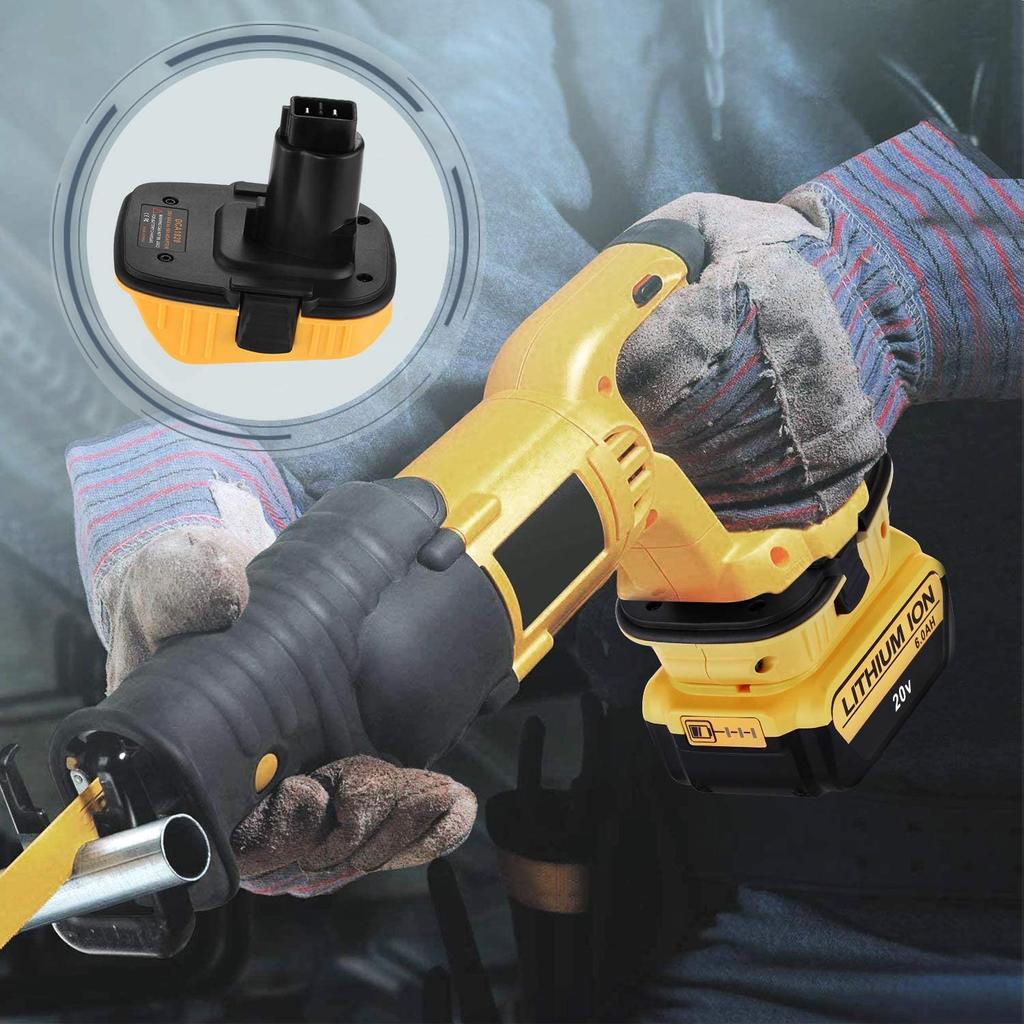 For Dewalt 18V Tools 20V Battery Adapter DA1820 Convert Dewalt 20V Lithium Battery for Dewalt 18V Battery DC9096 DE9098 DE9096