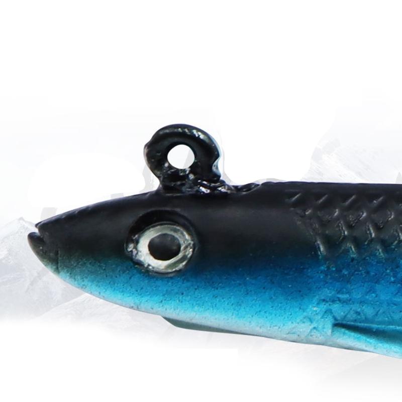 Soft Plastic Baits Trolling Jigs With Lasers Coating Freshwaters Saltwater Fishing Assembled Jigs Anglers Essential
