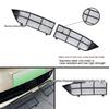 Changan Qiyuan A07 Windshield Insect Screen - Carbon Fiber Exterior Decoration, Painted Black, 24-Model Compatible