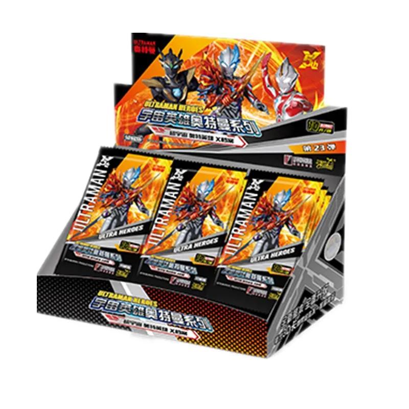 KAYOU Ultraman Blazar Card Ultraman Ginga Fun Special Package Collection High Temperature Discoloration Cards Children Toys Gift