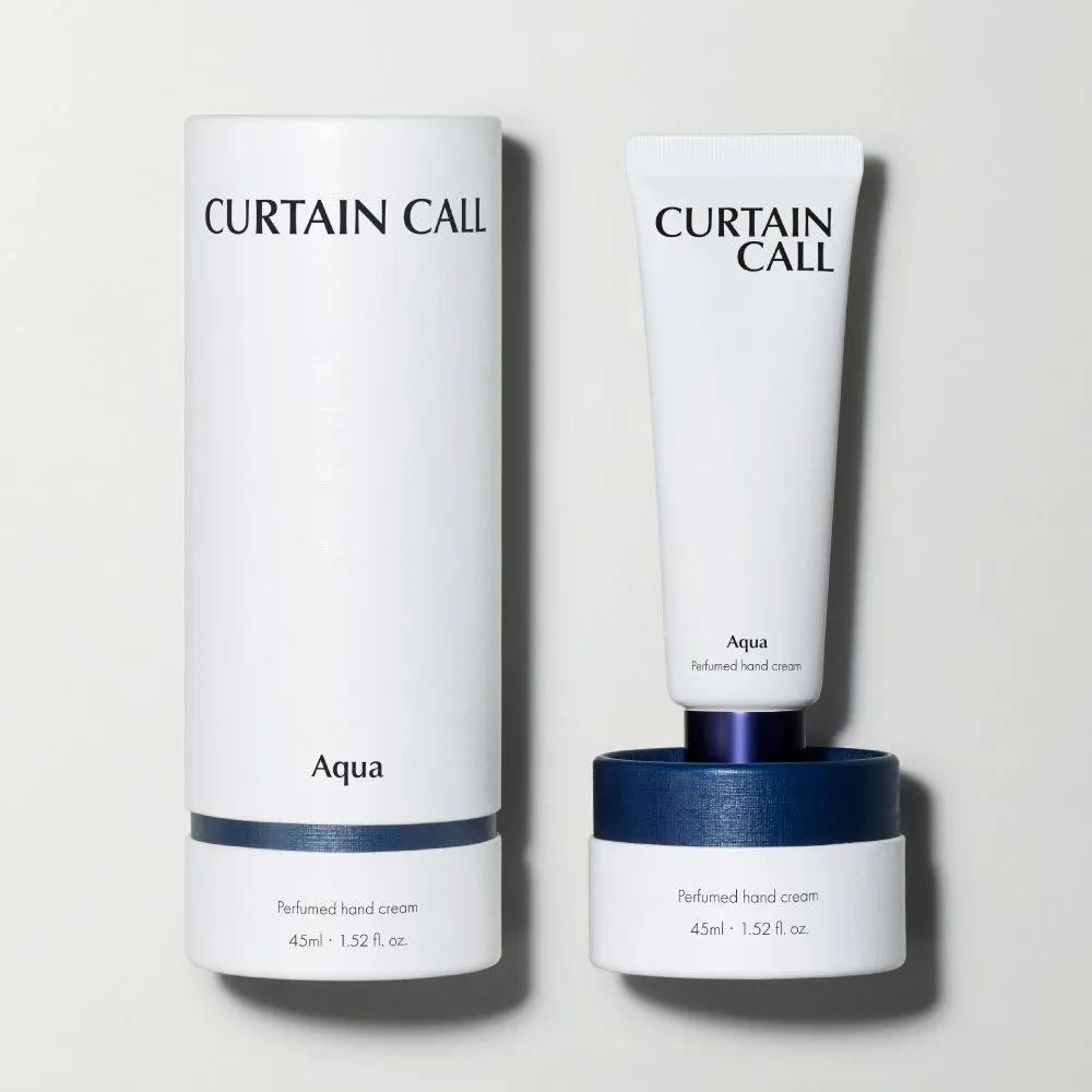 CURTAIN CALL Aqua Perfumed Hand Cream High Moisturizing Lotion 45ml