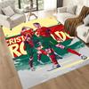 Cr7 Speed Power Legend Square Rugs Are a Great Choice for Living Rooms, Bedrooms, Home Décor, and As Gifts.