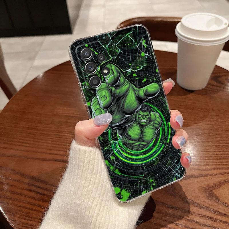 

Cool Marvel Ironman Captain America Case For Samsung Galaxy A57 A37 A56 A36 Cases A55 A54 A35 A26 A07 A17 A16 A06 A36 A15 Cover Galaxy A50