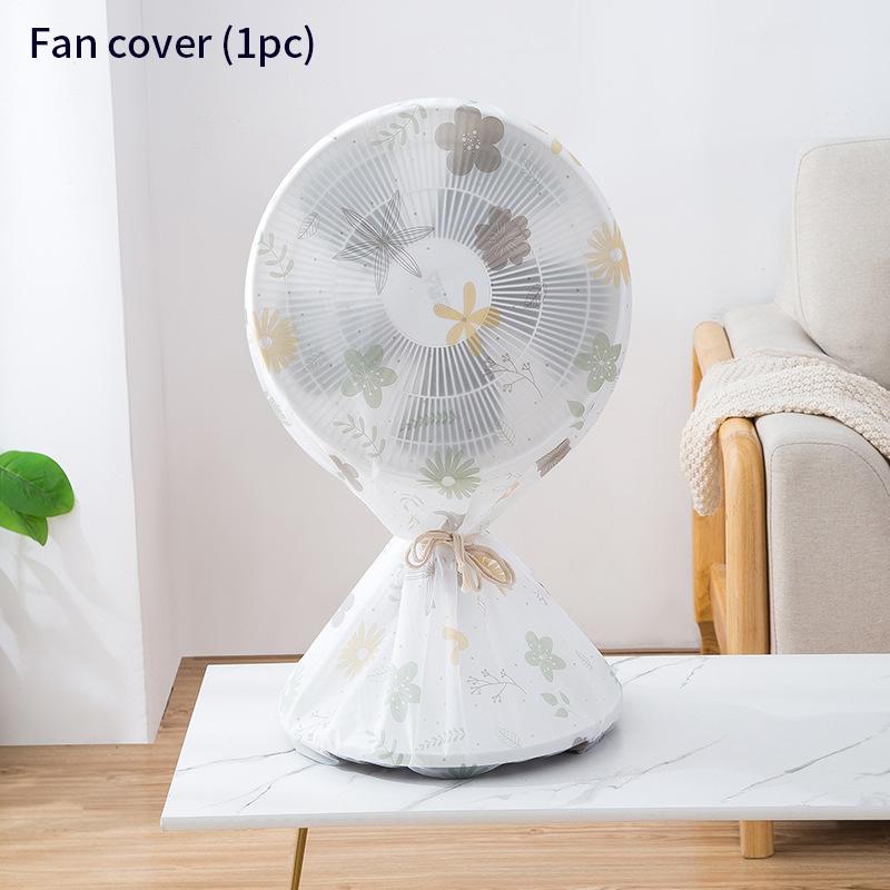 Portable Dustproof All-inclusive Electric Fan Dust Cover Household Floor Fan Cover Waterproof Protective Cover Accessories
