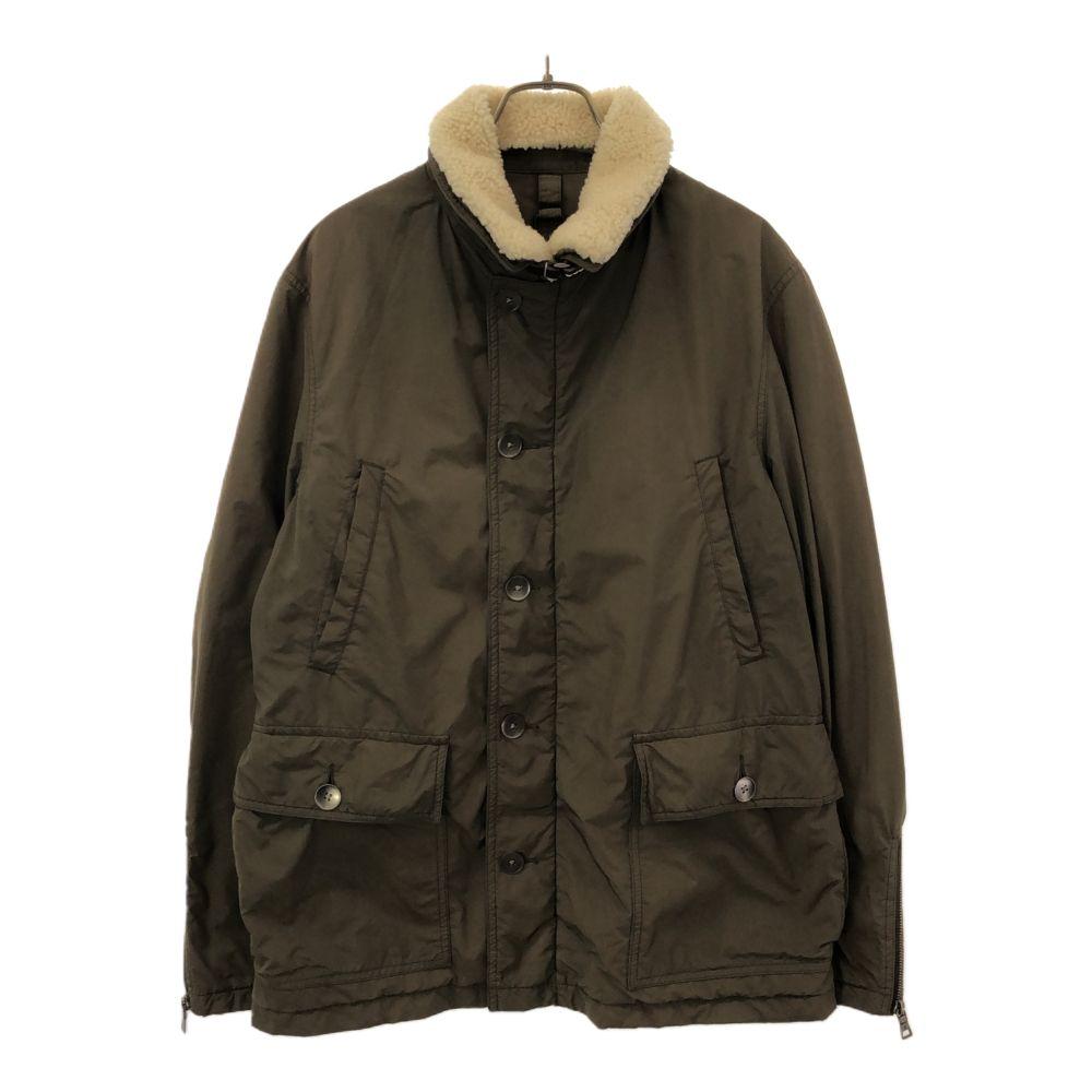 

M.I.D.A. Воротник из боа Военная куртка Хаки Мужская Б/У