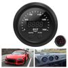 Car Exhaust Gas Temperature Gauge 2?116in 52mm Ultra Thin 0?1800 Fahrenheit  Red LED Universal with Sensor
