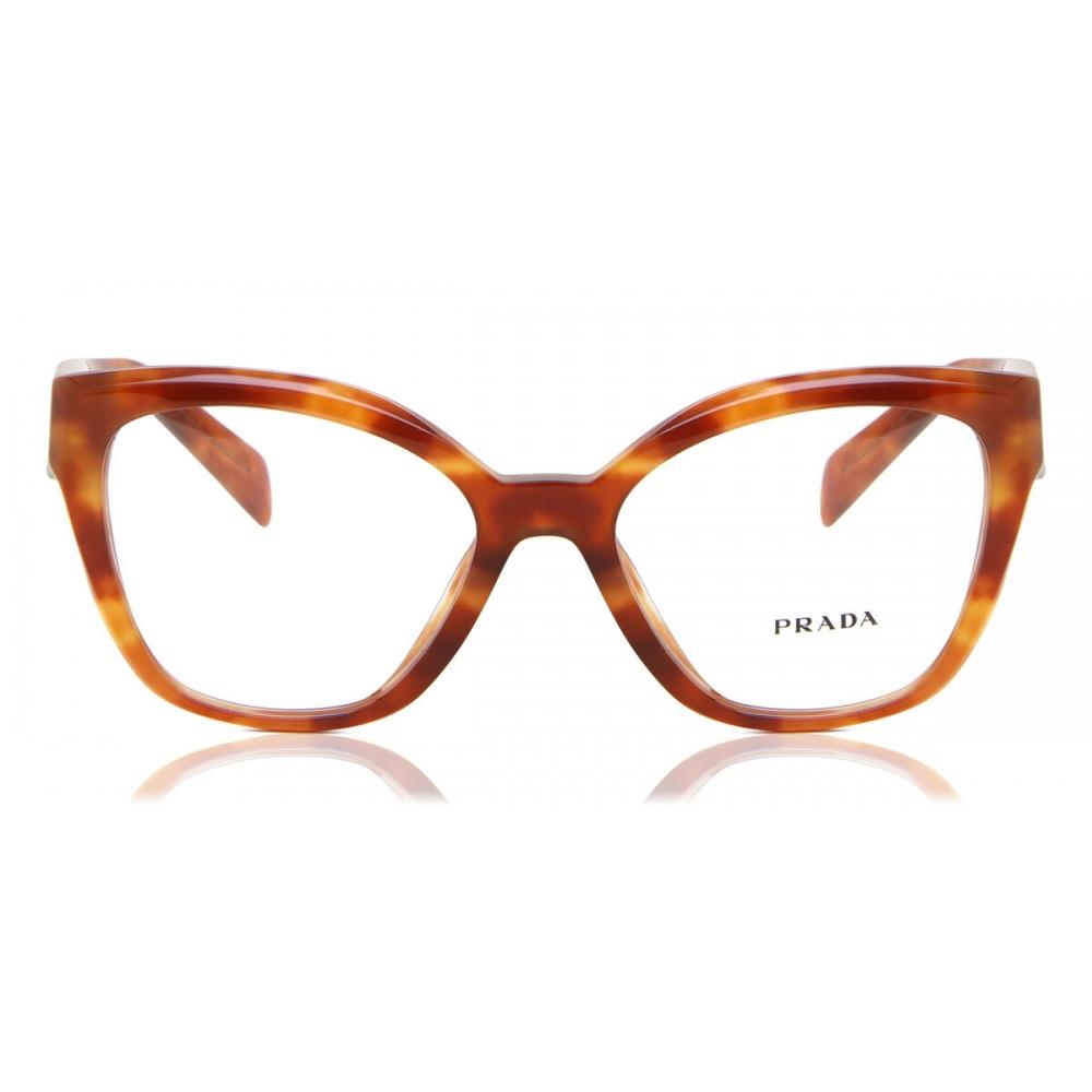

Prada Pr 20zv 10l1o1 Women Eyeglasses Light Tortoise/54