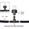 Garden Irrigation 10Meters 10 Sprinklers Nozzles Water Sprayer Misting Fog Cooling Nozzle System Agricultural Sprayer System