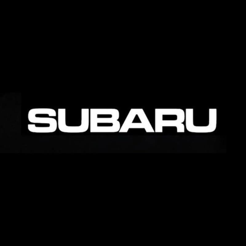 Led Car Door Projector Light Laser Welcome Lamps For Subaru Outback Legacy Impreza Tribeca Forester XV Car Accessories