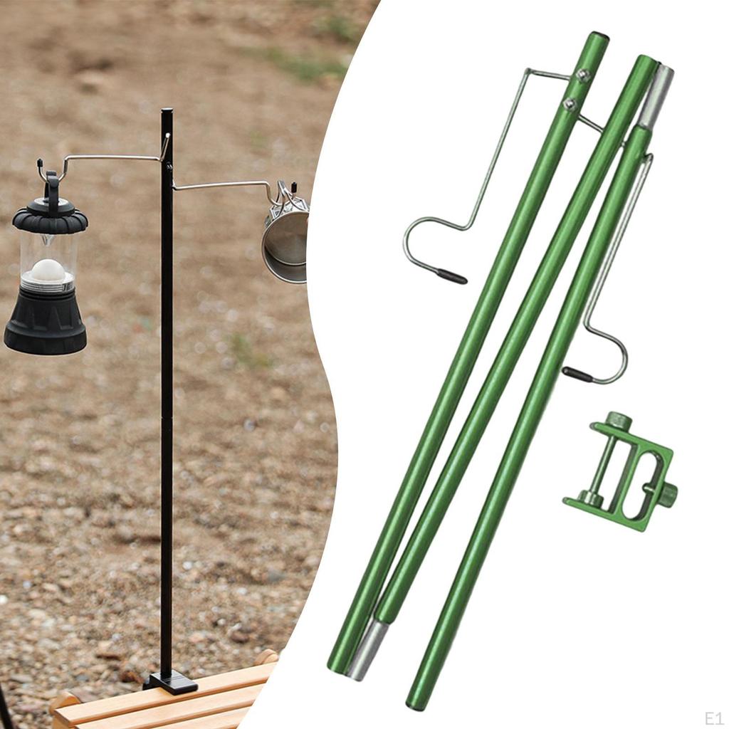 Lantern Pole Camping – Collapsiblee Aluminum Lighting Stand