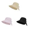 Summer Outdoor Sun Hat With Large Brim And Breathable Polyester For Women