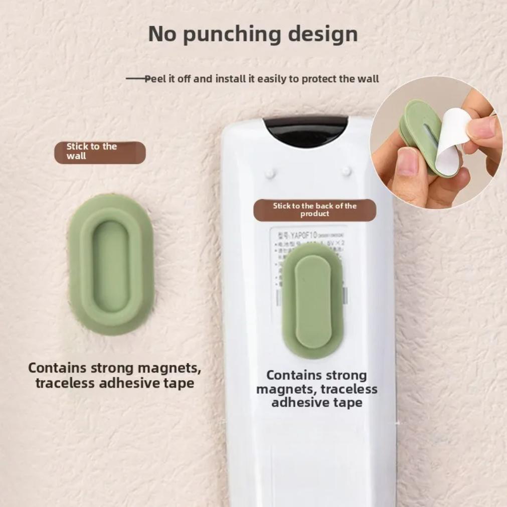 Magnetischer Fernbedienungshalter Starke selbstklebende Wandhalterung für TV-Klimaanlagen-Fernbedienungen Universeller Haushaltsorganisator
