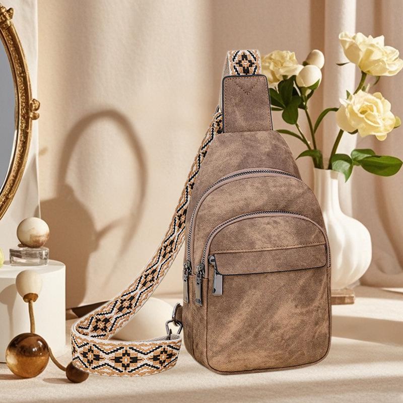 Damska torebka typu crossbody w stylu retro z 2024 r. – mała, uniwersalna torba na ramię i listonoszka