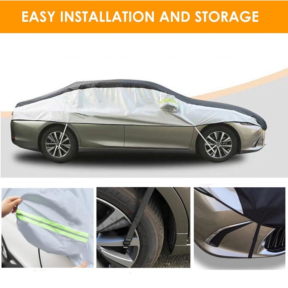 Car Cover Compatible BMW 4 Series Grand Coupe Half Car Cover Car Windshield Cover