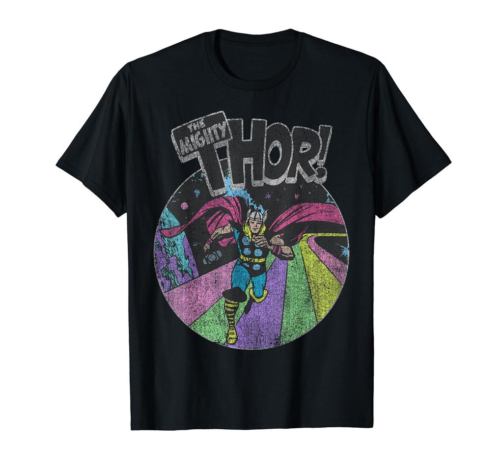 Marvel Avengers Thor Antique Retro Portrait T-Shirt
