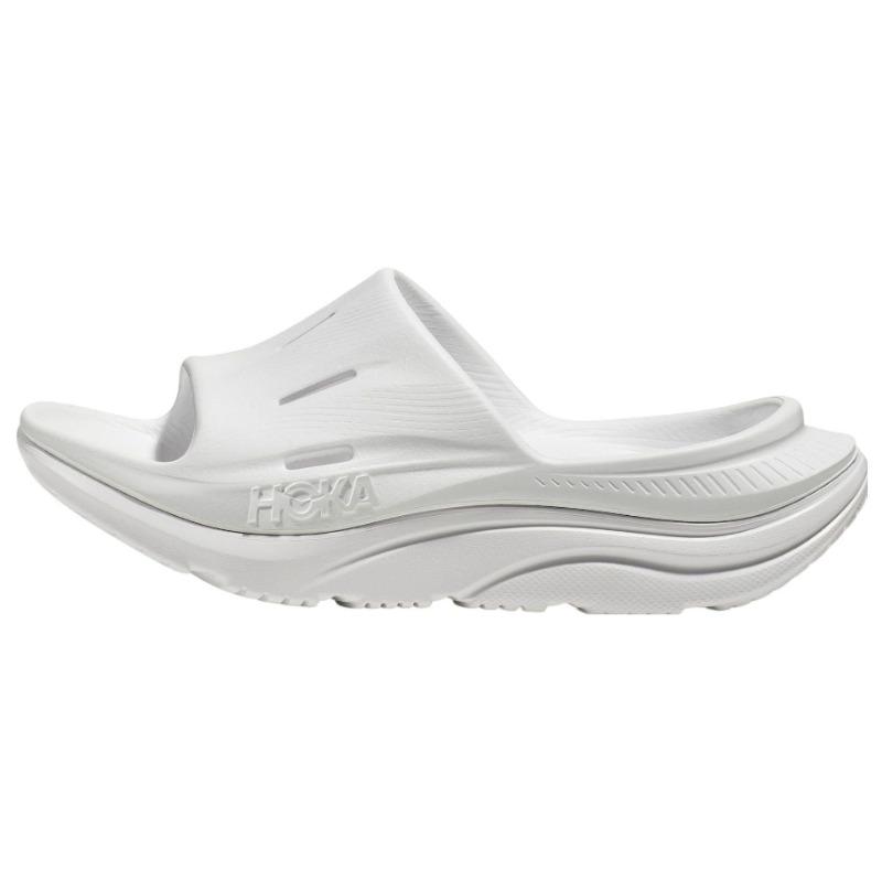 Hoka One One Ora Recovery Slide 3 Unisex Slide Slippers White 1135061-WWH EU 38.5