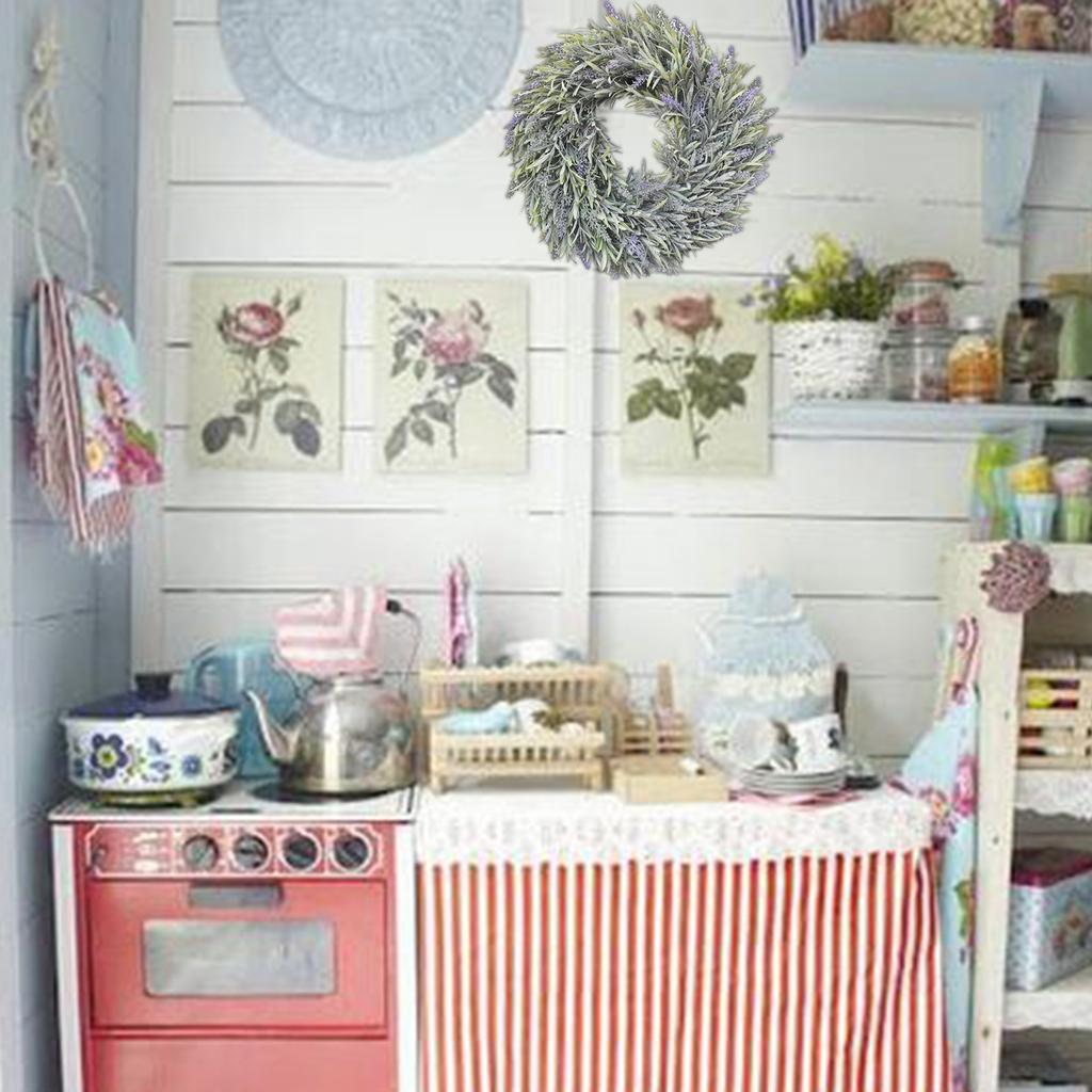 Simulation Lavender Garland Pendant Wedding Mother's Day Daily Decoration