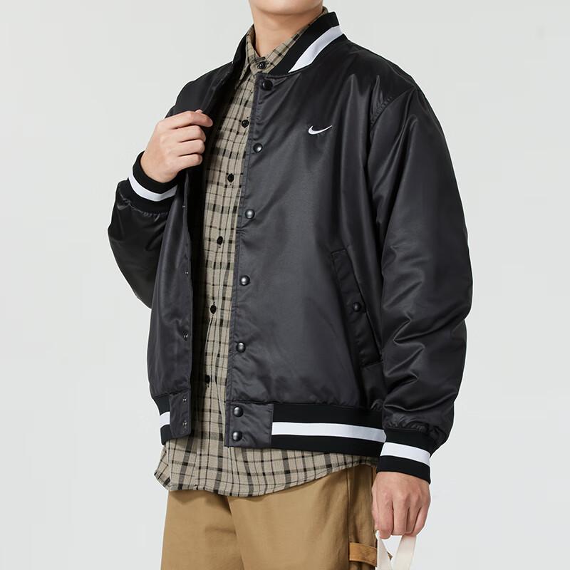 Nová baseballová bunda Nike DNA Pánská Černá FZ0663-010