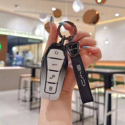 BYD Key Case for Tang Song Plus, Qin Plus EV, Tang Dmi/ev, Han Champion Edition - Metal Shell Cover