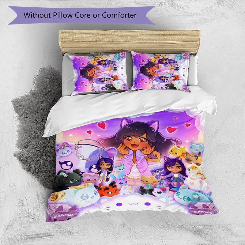 Set Biancheria da Letto 3 Pezzi Pixel Game Chiusura Copripiumino Include 1 Copripiumino & 2 Federe per Tutte le Stagioni Camera da Letto Casa Arredamento Stanza dello Studente