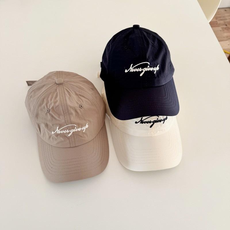 New outdoor thin quick-drying candy-colored baseball cap big head circumference embroidery soft top sunshade cap