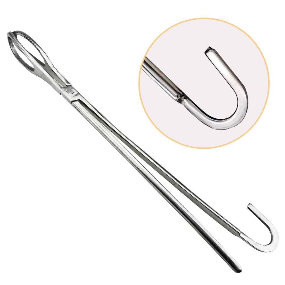 Livestock Pig Goat Cow Veterinary Midwifery Set Stainless Steel Midwifery Rope Forcep Hook Sow Production Auxiliary Tools
