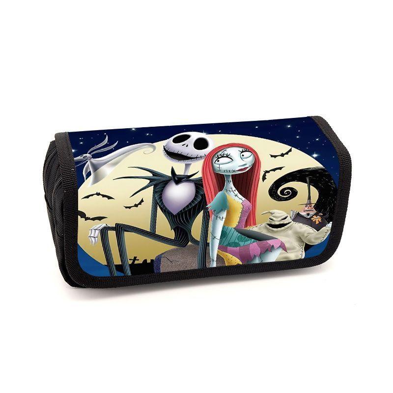 The Nightmare Before Christmas Pencil Bag Anime Peripheral Storage Pencil Bag