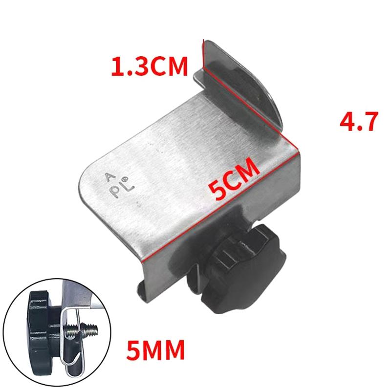 Industrial Overlock Sewing Machine Hemmer Guider Heavy Duty Metal Upper Sleeve Rule Seam Guide for Industrial Sewing Scenarios