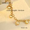 Chunky Geometric Chain Bracelet PVD Gold Plated Stainless Steel Link Bracelet Non Tarnish Fashion Jewelry Women