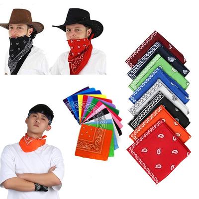 Sportzubehör Kopfbedeckung Halstuch Stirnband Armband Paisley Bandana Bedruckte Quadratische Schals