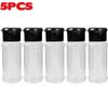 Transparent Seasoning Jars Salt Pepper Shaker Bottles Spices Storage Condiment Boxes Powder Storage Container Kitchen Gadget