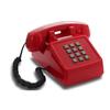 OPIS PushMeFon Cable : Téléphone Retro a Touches - Version Avec Sonnerie Cloche En Métal Classique