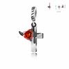 925 Silver Bat Witch Pumpkin Scream Skull  Spider Moon Bead Fit  Pan Charms Bracelet For Making Women Halloween Berloque