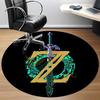 1 Stück The Legend of Zelda Stuhlteppich für das Büro, Rutschfest, Weicher und Langlebiger Büroteppich für die Innendekoration