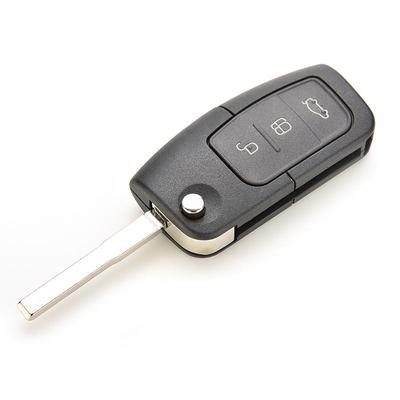 Flip Remote 3 Button Key Shell Holder Fit for FORD Focus Fiesta Case Replacement