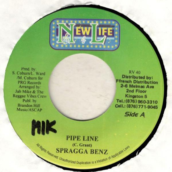 

7inch Record SPRAGGA BENZ / NEW PRODUCT - Pipe Line RV40 New Life 2000 Jamaica Reggae, Ska & Dub Used