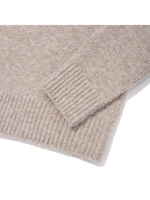 KIRSH Collection Round Neck Knit [Oatmeal]